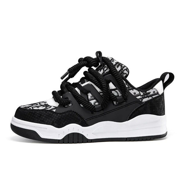 Trend Men's Shoes Outdoor Sneakers Lace-up Non Slip Running Shoes Couple Style Walking Shoes Breathable Tennis Shoe Plus Size 47
