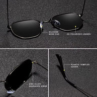 KINGSEVEN Fashion Classical Women Sunglasses Men Polarized UV400 Ladies Round Thin Frame Glassses Luxury Causal Driving Eyewear