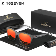 KINGSEVEN Polarized UV400 Sunglasses Men Women Round Glasses Outdoor Driving Fishing Male Femle Causal Eye Protection Eyewear