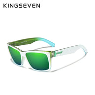 KINGSEVEN Polarized Men's Sunglasses Sports Goggle Mirror UV400 Lens Male Sun Glasses Women Eyewear Protection TR90 Full Farme
