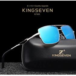 KINGSEVEN Brand Classic Square Polarized Sunglasses Men's Driving Male Sun Glasses Eyewear UV400 Blocking Protection Oculos