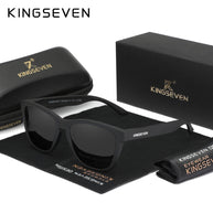 KINGSEVEN Brand Fashion Matte Sunglasses Women Men Polarized Anti-UV400 Lens Glasses TR90 Frame Luxury Outdoor Fishing Eyewear