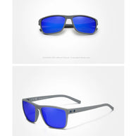 Kingseven Mirror Lens Sunglasses For Men And Woman HD Polarization UV400 Eye Protection Glasses Graininess Scrub Design Eyewear