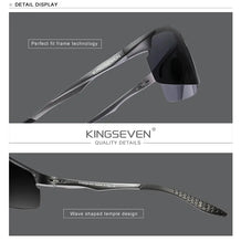 KINGSEVEN Sports Cycling Sunglasses Men Polarized UV400 Driving Glasses Photochromic Anti-Glare Outdoor Riding Vacation Eyewear