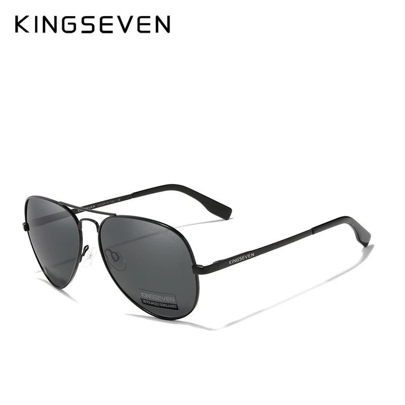 KINGSEVEN New Brand Men Aluminum Sunglasses Polarized UV400 Male Glasses Women Pilot Fashion Luxury Driving Summer Eyewear