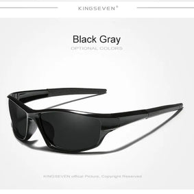 Genuine KINGSEVEN New 2024 Design Men's Sports Polarized Sunglasses Women UV Lens Fashion Eyewear Oculos de sol