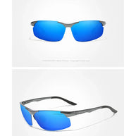 KINGSEVEN Aluminum Sunglasses For Men Driving Mirror Lens UV400 Polarized Glasses Cycling Sports Use High Quality Eyewear
