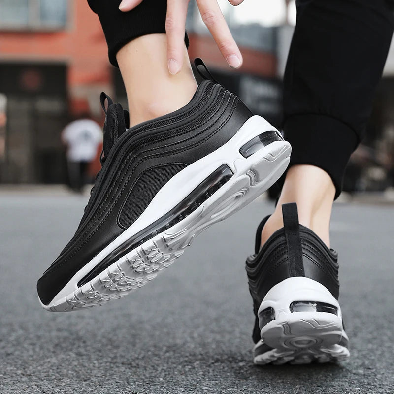 Man Walking Shoes Couple Footwear Thick Sole Brand Men Casual Shoes Fashion Sneakers Male Luxury Shoes Outdoor Sport Shoes