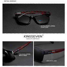 KINGSEVEN 2024 Brand Design Men's Glasses Square Retro TR90 Polarized Sunglasses Women UV Lens Fashion Outdoor Sports Eyewear