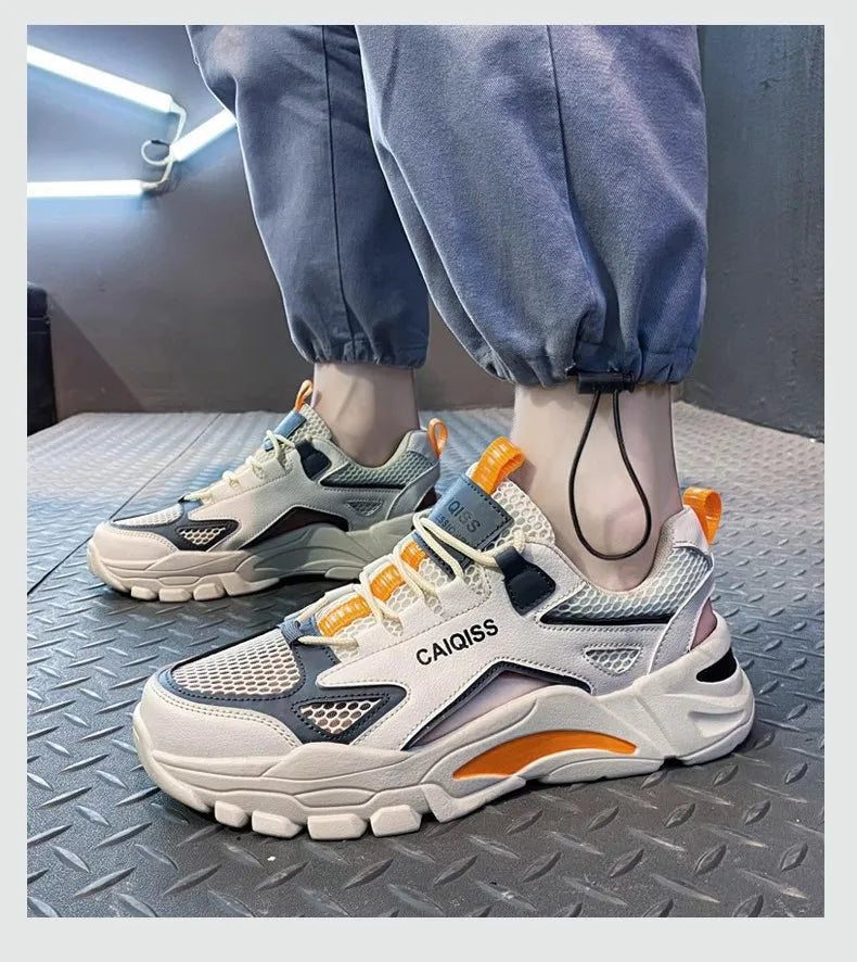 Mens Summer Sandals Breathable Sports Beach Shoes Outdoor Casual Slides for Teenagers TrendyLightweight Footwear New Design