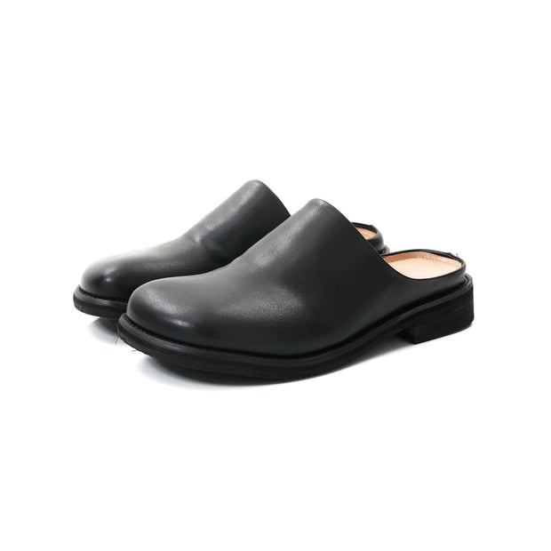 Leather slippers for men slip in style casual Dress shoes Lazy high-end Cleanfit Mules summer breathable outdoor commuting