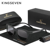 KINGSEVEN Polarized UV400 Sunglasses Men Women Round Glasses Outdoor Driving Fishing Male Femle Causal Eye Protection Eyewear