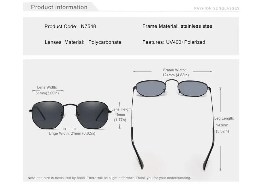 KINGSEVEN Fashion Classical Women Sunglasses Men Polarized UV400 Ladies Round Thin Frame Glassses Luxury Causal Driving Eyewear