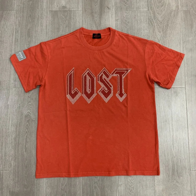 Lost Intricacy Oversized Streetwear T-Shirt Unique Print Lightweight Fashion Top
