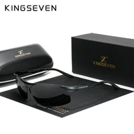 KINGSEVEN Aluminum Sunglasses For Men Driving Mirror Lens UV400 Polarized Glasses Cycling Sports Use High Quality Eyewear
