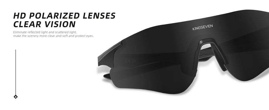 KINGSEVEN 2025 Cycling Sunglasses UV400 Polarized