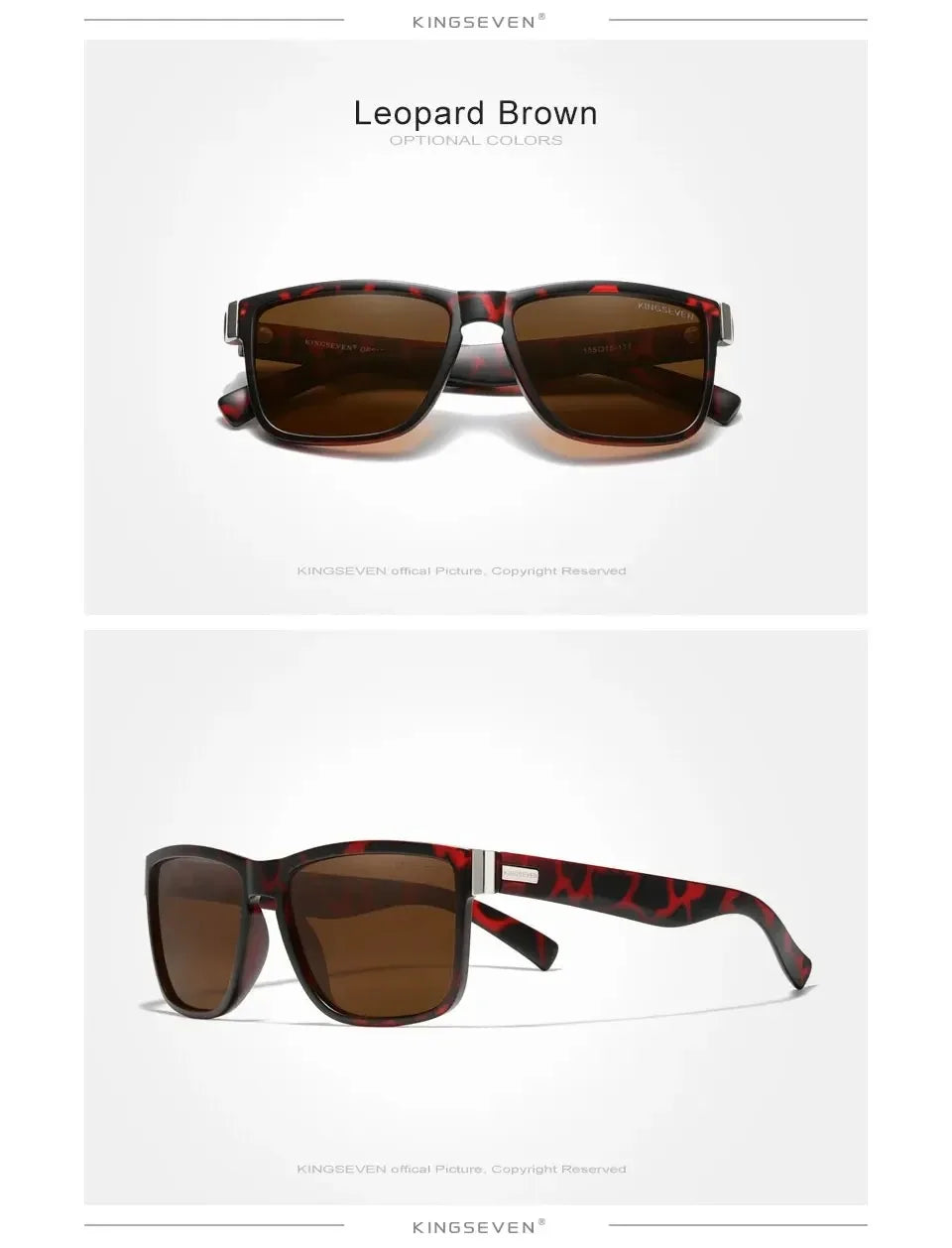 KINGSEVEN Sports Polarized Sunglasses Men Women UV400 Lens Retro Rectangle Fashion Square Frame Glasses Goggles Cycling Eyewear