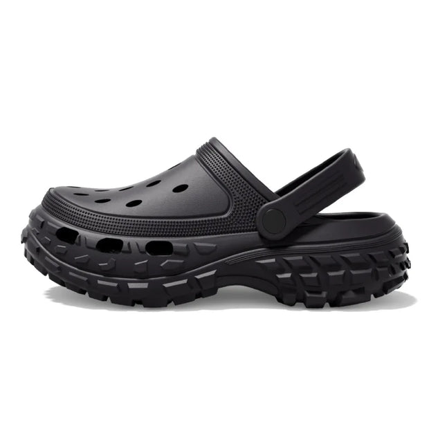 Summer Men's Sandals Thick Sole Clogs Garden Slippers EVA Slides for Man Breathable Non-Slip Beach Shoes Outdoor Casual Fishing