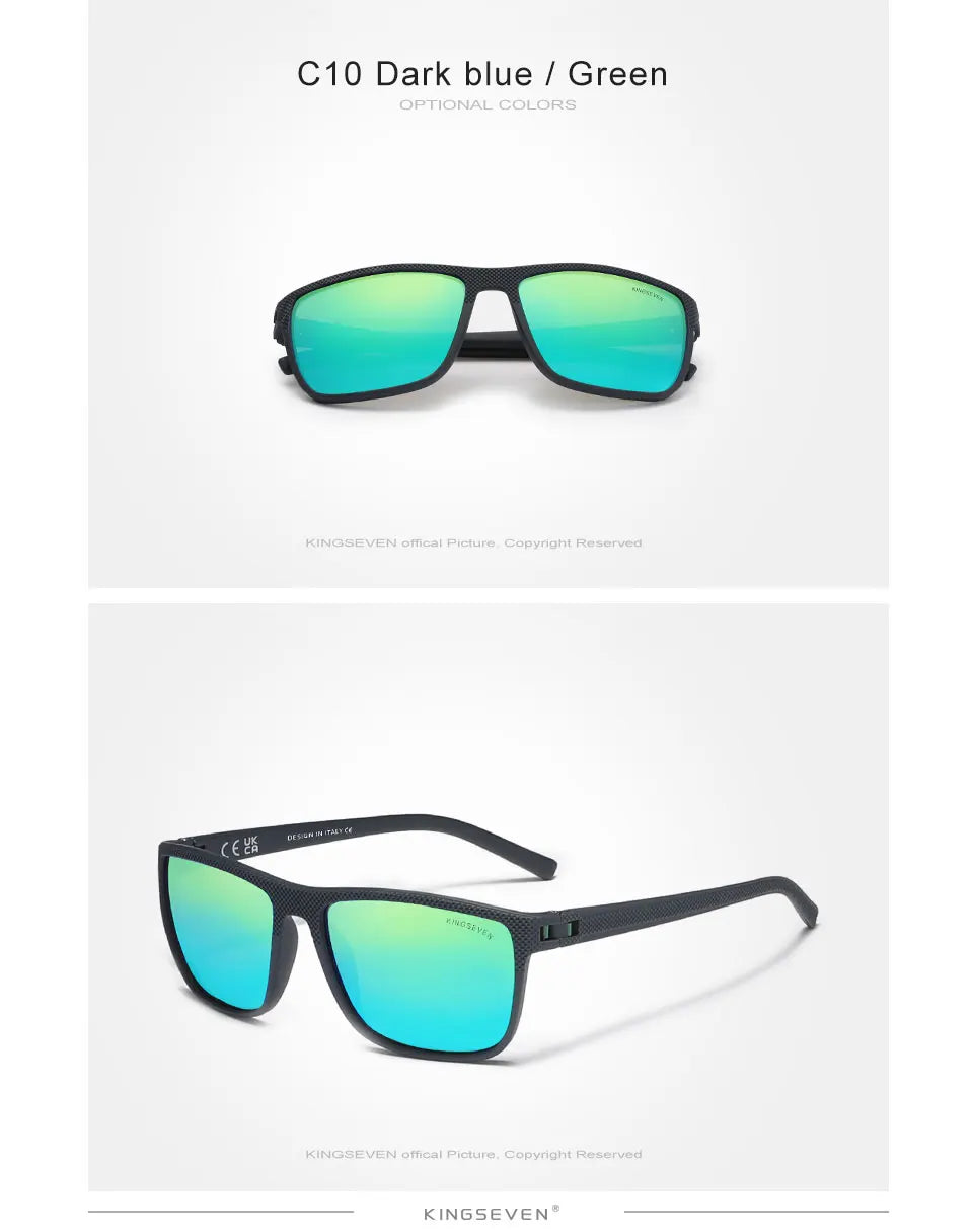 KINGSEVEN Polarized Sunglasses Women Driving Square Frame Sun Glasses sunglasses for Men NEW LC755 Outdoor Travel