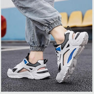 Mens Summer Sandals Breathable Sports Beach Shoes Outdoor Casual Slides for Teenagers TrendyLightweight Footwear New Design