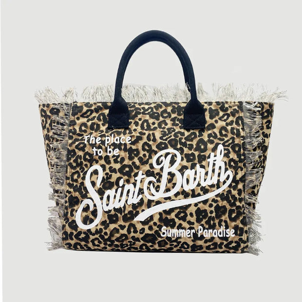 SAINT BARTH autumn and winter new fur bag women's large capacity casual fur bag handmade tassel handbag
