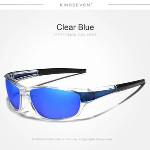 Genuine KINGSEVEN New 2024 Design Men's Sports Polarized Sunglasses Women UV Lens Fashion Eyewear Oculos de sol