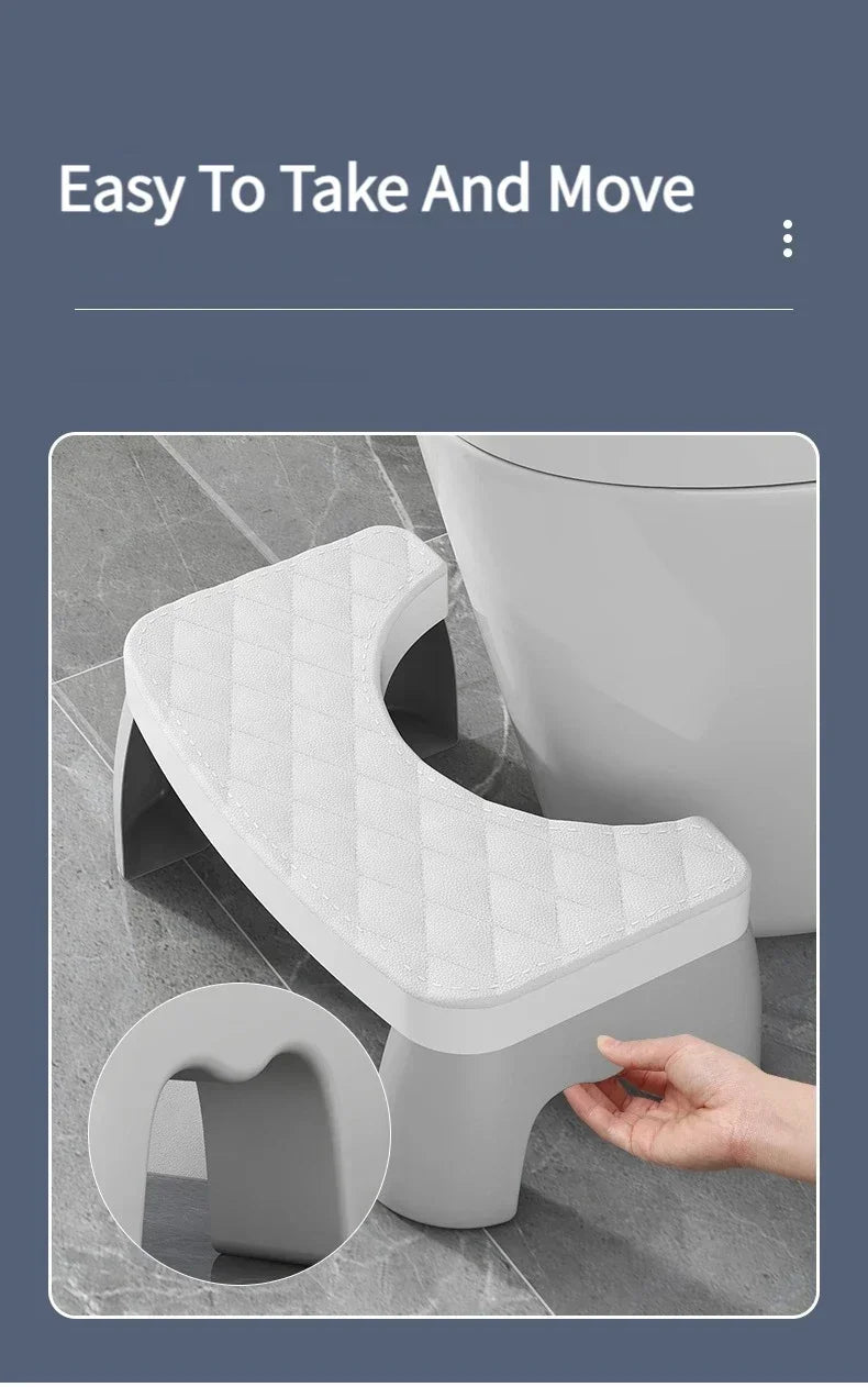1 PCS Toilet Squat Stool Removable Non-slip Toilet Seat Stool Portable Squat Stool Home Multifunctional  Bathroom Accessories