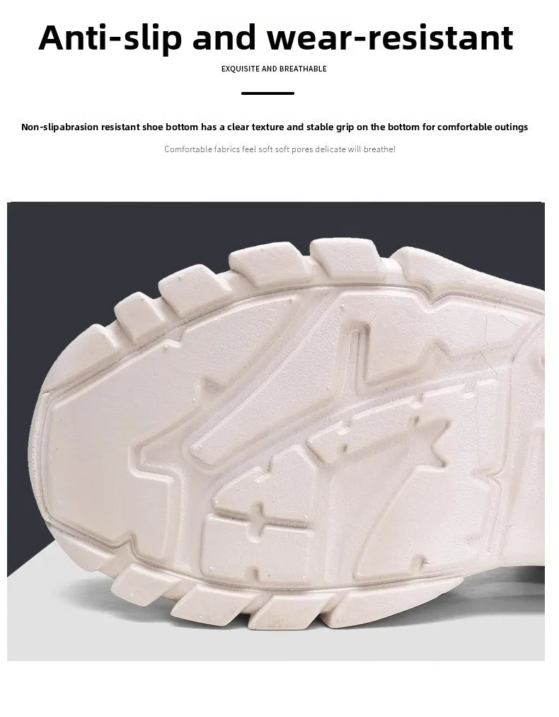 Mens Summer Sandals Breathable Sports Beach Shoes Outdoor Casual Slides for Teenagers TrendyLightweight Footwear New Design