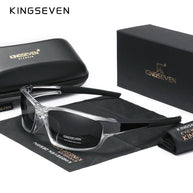 Genuine KINGSEVEN New 2024 Design Men's Sports Polarized Sunglasses Women UV Lens Fashion Eyewear Oculos de sol