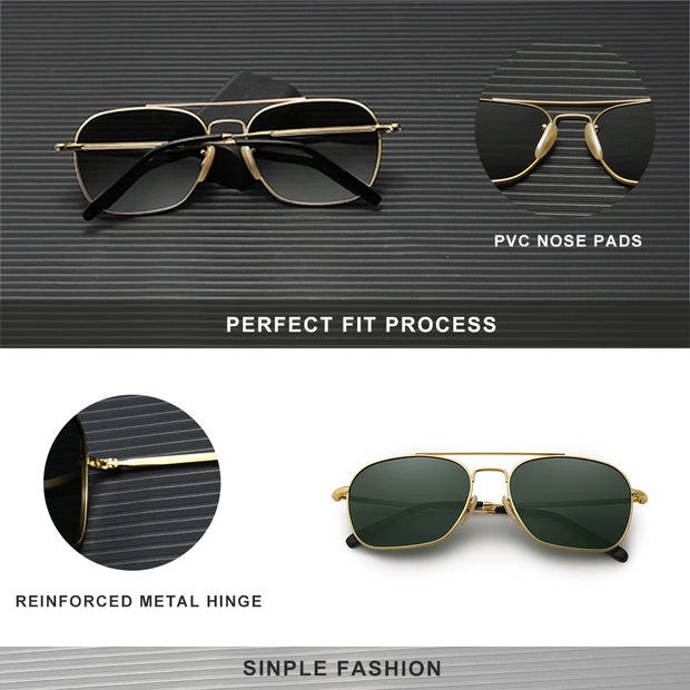 KINGSEVEN Fashion Women Men Sunglasses Fashion Square Alloy Thin Frame Polarized UV400 Glassses Luxury Driving Outdoor Eyewear