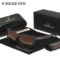 KINGSEVEN Brand Fashion Matte Sunglasses Women Men Polarized Anti-UV400 Lens Glasses TR90 Frame Luxury Outdoor Fishing Eyewear