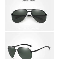 KINGSEVEN Fashion Pilot Rimless Sunglasses Men Classical UV400 Polarized Large Frame Glasses Casual Driving Outdoor Eyewear