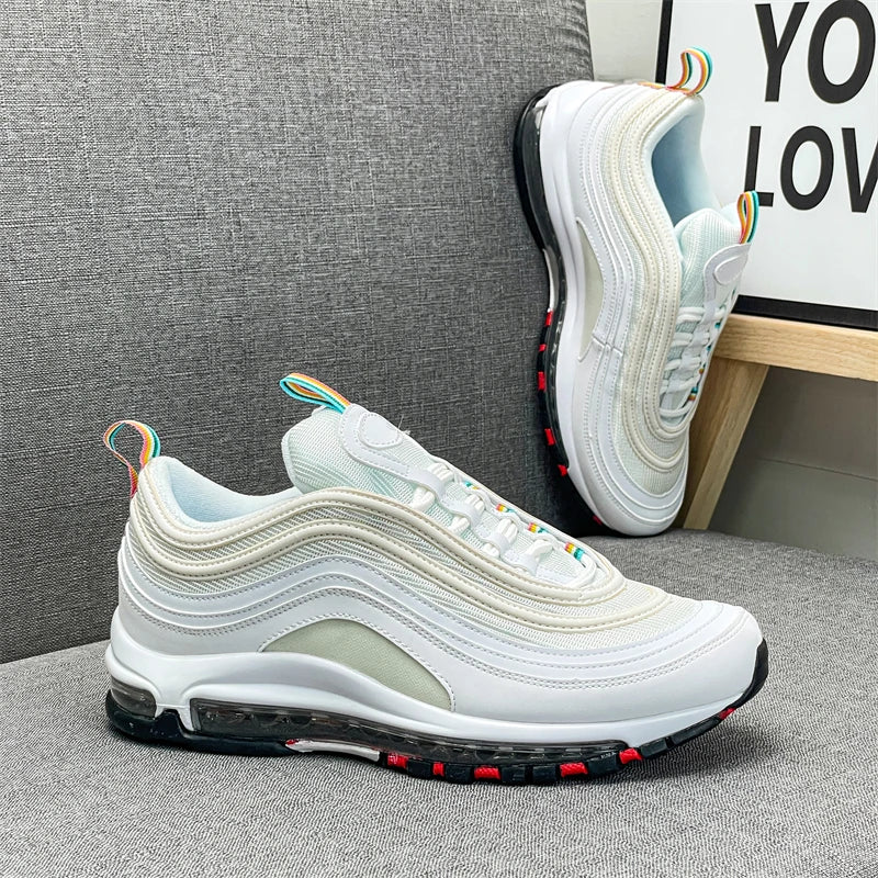 Man Walking Shoes Couple Footwear Thick Sole Brand Men Casual Shoes Fashion Sneakers Male Luxury Shoes Outdoor Sport Shoes