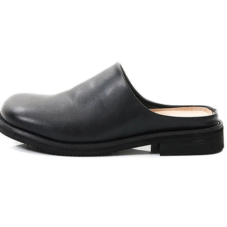 Leather slippers for men slip in style casual Dress shoes Lazy high-end Cleanfit Mules summer breathable outdoor commuting