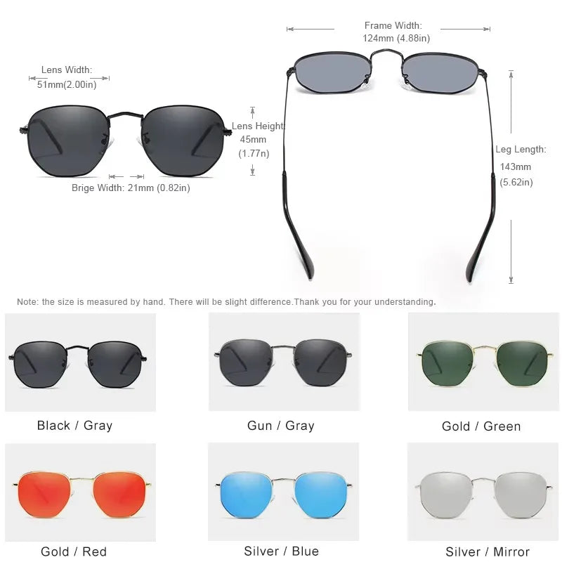 KINGSEVEN Fashion Classical Women Sunglasses Men Polarized UV400 Ladies Round Thin Frame Glassses Luxury Causal Driving Eyewear
