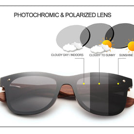 KINGSEVEN Brand Classic Wooden Sunglasses Men/Women Polarized UV400 Mirror Lens Glasses Luxury Wood Frame Retro Eyewear
