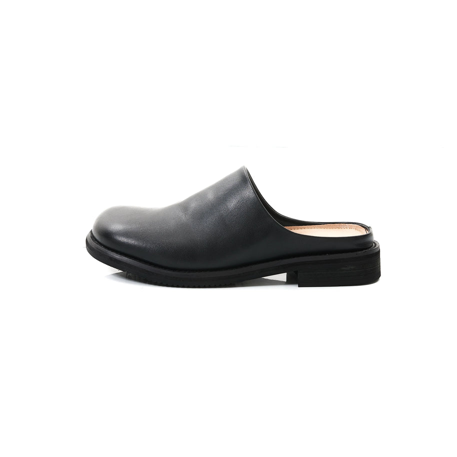 Leather slippers for men slip in style casual Dress shoes Lazy high-end Cleanfit Mules summer breathable outdoor commuting