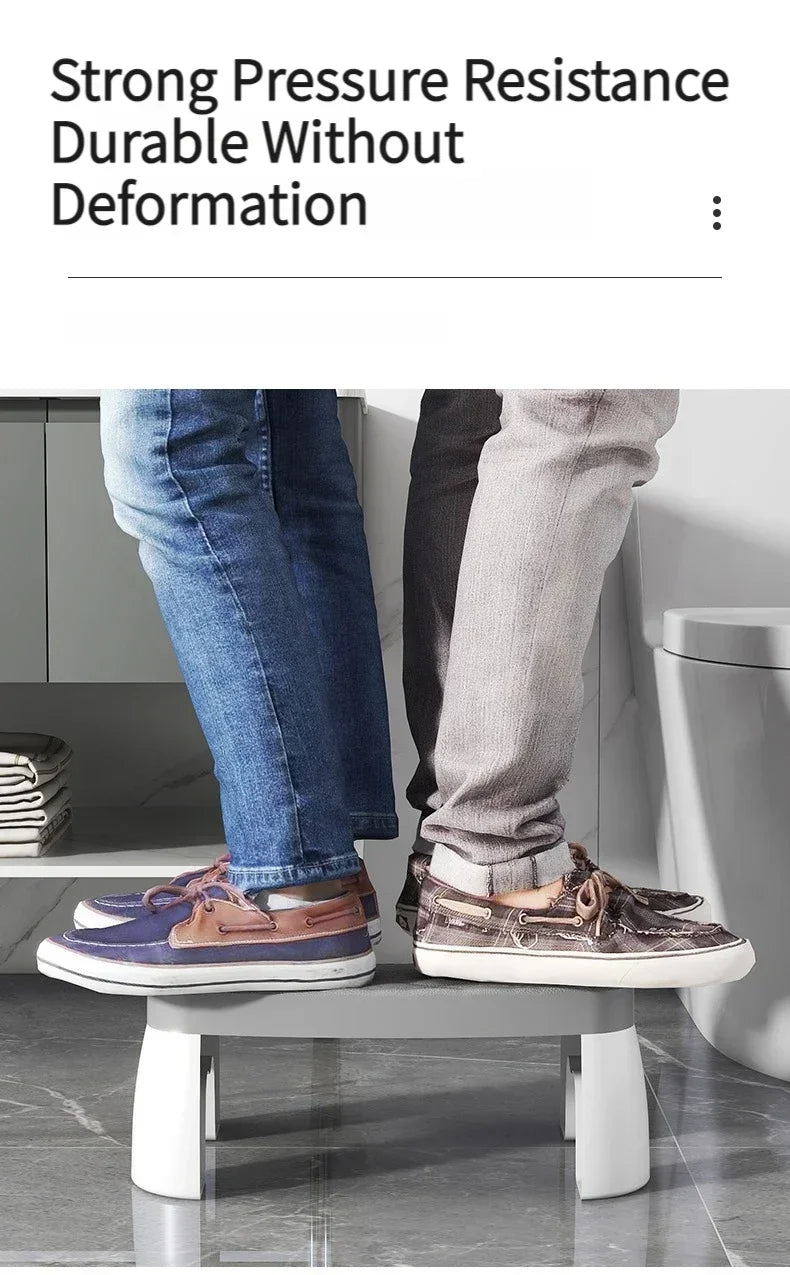 1 PCS Toilet Squat Stool Removable Non-slip Toilet Seat Stool Portable Squat Stool Home Multifunctional  Bathroom Accessories