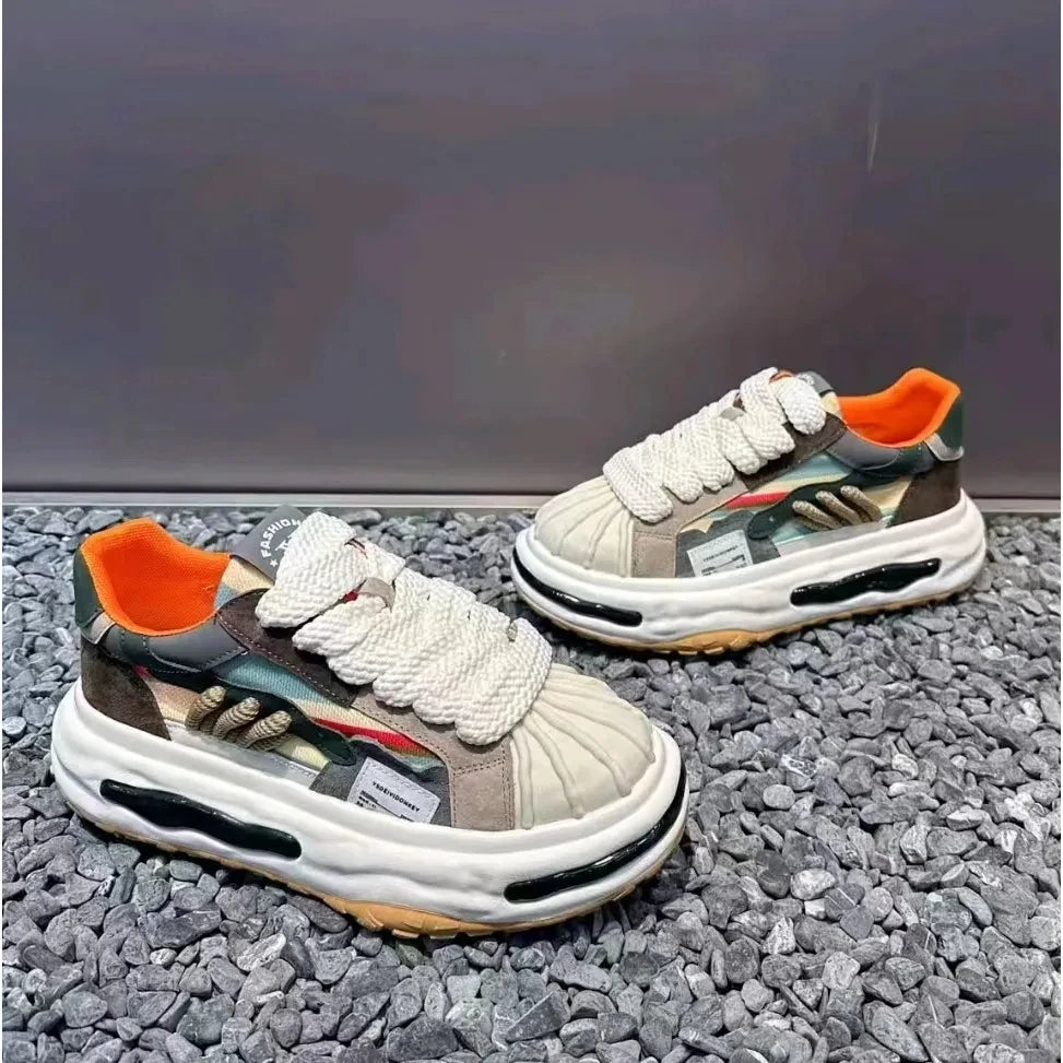 1 Pair of Sports and Casual Shoes, Breathable, Lightweight, Fashionable and Versatile, Suitable for Young People Who Like Sports