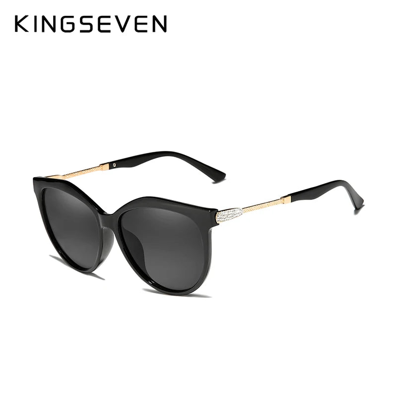 KINGSEVEN 2024 Polarized Women's Sunglasses Gradient Lens Luxury Sun glasses Brand Lentes de sol Mujer