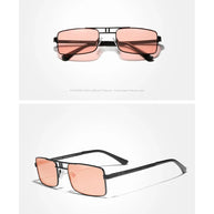 KINGSEVEN Original Fashion Polarized UV400 Sunglasses Vintage Rectangle Frame Men Women Driving Alloy Glasses Outdoor Eyewear