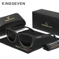 KINGSEVEN Brand Fashion Matte Sunglasses Women Men Polarized Anti-UV400 Lens Glasses TR90 Frame Luxury Outdoor Fishing Eyewear