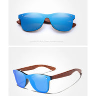 KINGSEVEN Natural Wooden Sunglasses Men Vintage Classic Polarized Fashion Women Elegant Handmade Wood SunGlasses Driving for Men