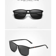 KINGSEVEN Large Frame Sunglasses Men/Women Polarized UV400 Lens Causal Glasses Vintage Rectangle Fishing Driving Outdoor Eyewear