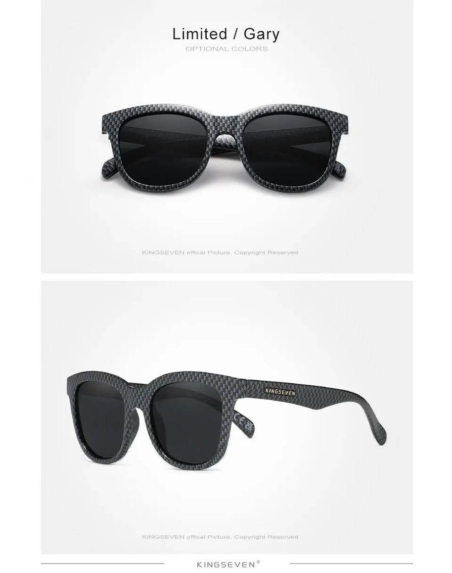 KINGSEVEN Trendy Casual Sunglasses Men Women Full Frame Driving Glasses Polarized UV400 Fashion Vintage Classic Eyewear