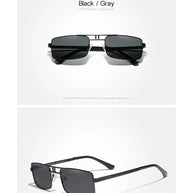 KINGSEVEN Original Fashion Polarized UV400 Sunglasses Vintage Rectangle Frame Men Women Driving Alloy Glasses Outdoor Eyewear