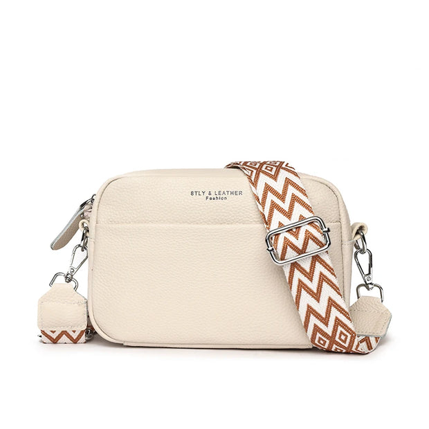 100% Genuine Leather High Quality Soft Cowhide Female Messenger Bag Sac Women Handbags Fashion Designer Brand Small Shoulder Bag