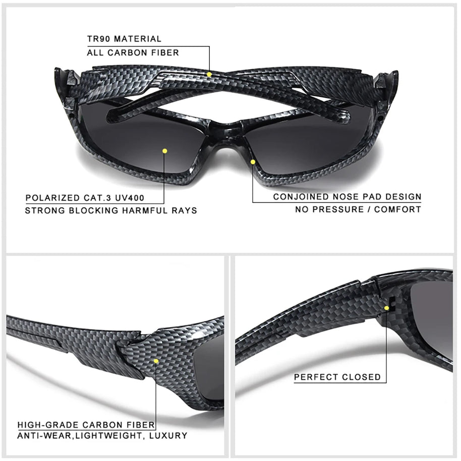 KINGSEVEN Outdoor Sports Riding Sunglasses Men Polarized UV400 Lens Glasses TR90 Women Road Cycling Causal Fishing Male Eyewear