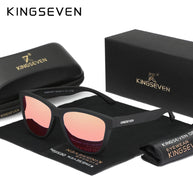KINGSEVEN Brand Fashion Matte Sunglasses Women Men Polarized Anti-UV400 Lens Glasses TR90 Frame Luxury Outdoor Fishing Eyewear
