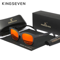 KINGSEVEN Trendy Casual Sunglasses Men Women Full Frame Driving Glasses Polarized UV400 Fashion Vintage Classic Eyewear